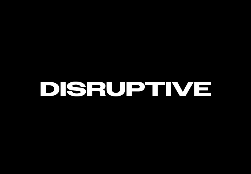 Disruptive logo